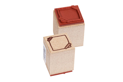 Mini Note Rubber Stamp, ¾"