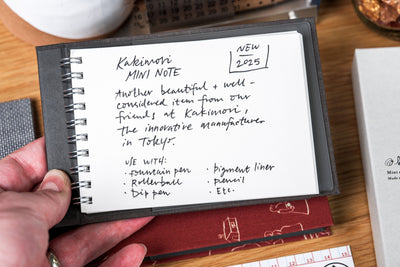 Kakimori Mini Note Cover, Palmehuset Red