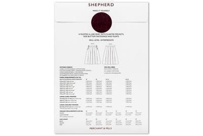 The Shepherd Skirt Sewing Pattern