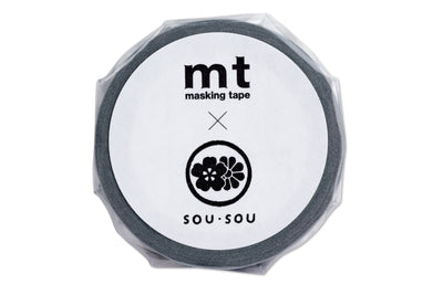mt Washi Tape, 15 mm, Black Cats