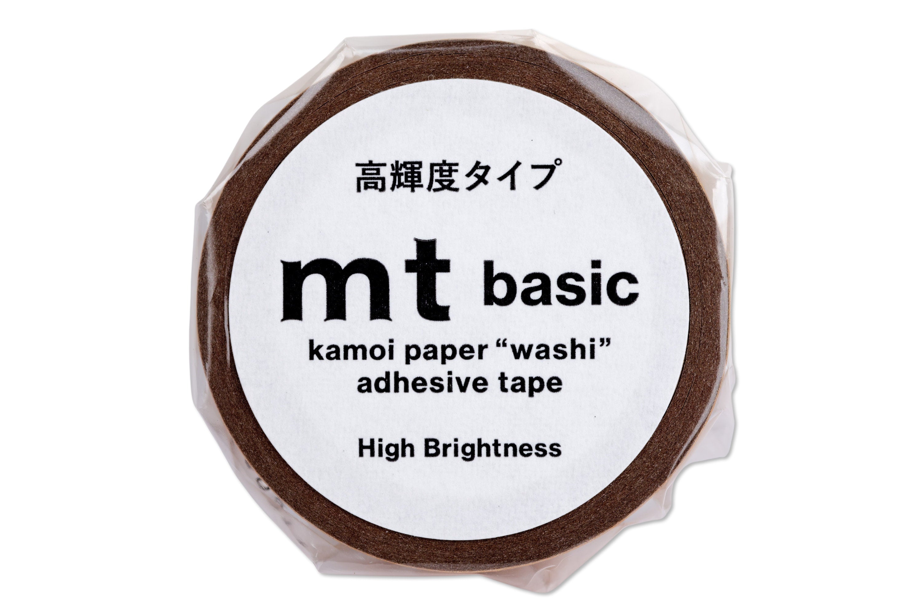 mt Washi Tape, 15 mm, High Brightness Gold