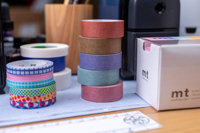 mt Washi Tape, 15 mm, Burnt Sienna