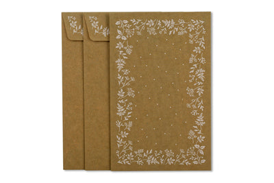 Botanical Pōchi-bukuro, Set of 3