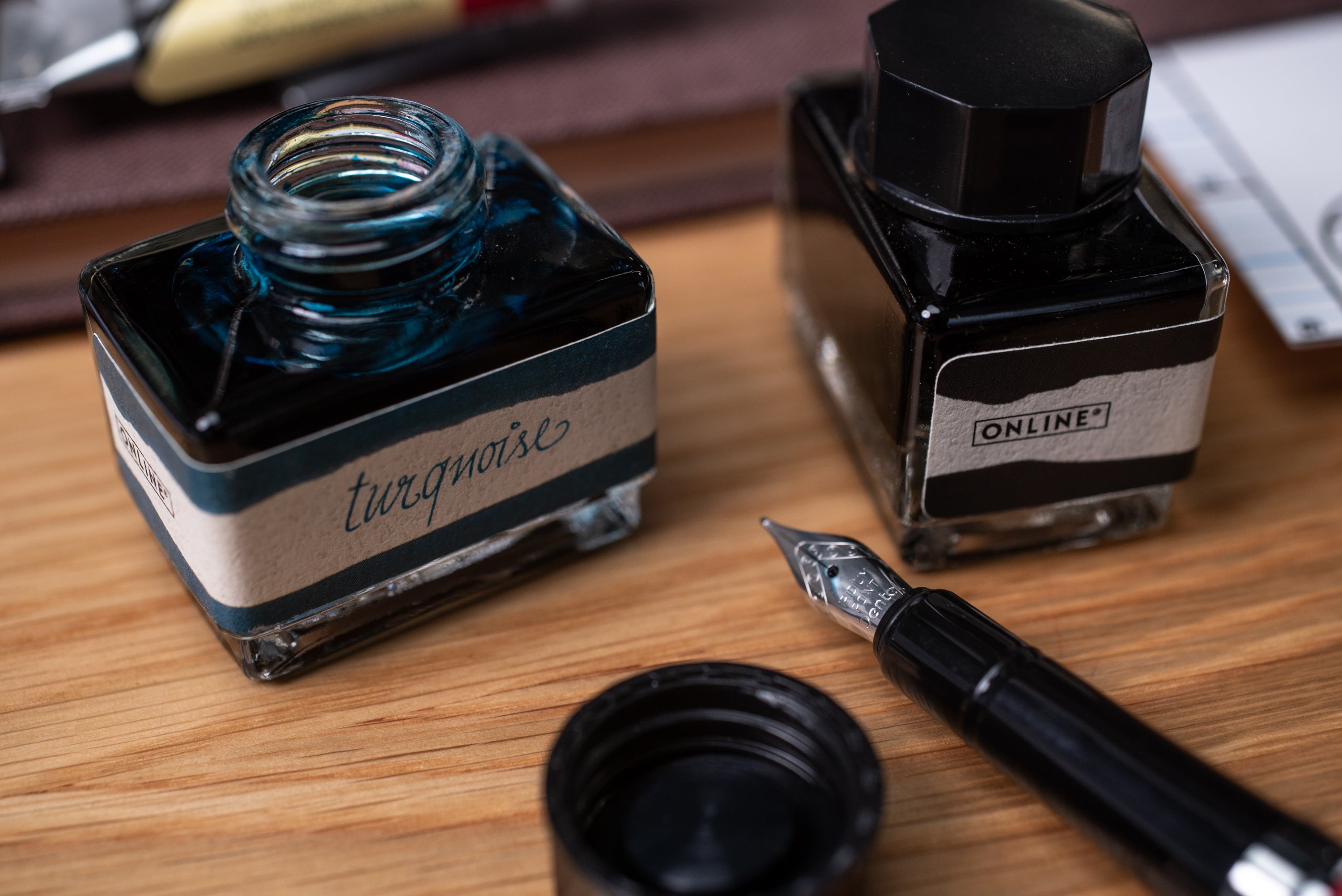 ONLINE Bottled Fountain Pen Ink, Black