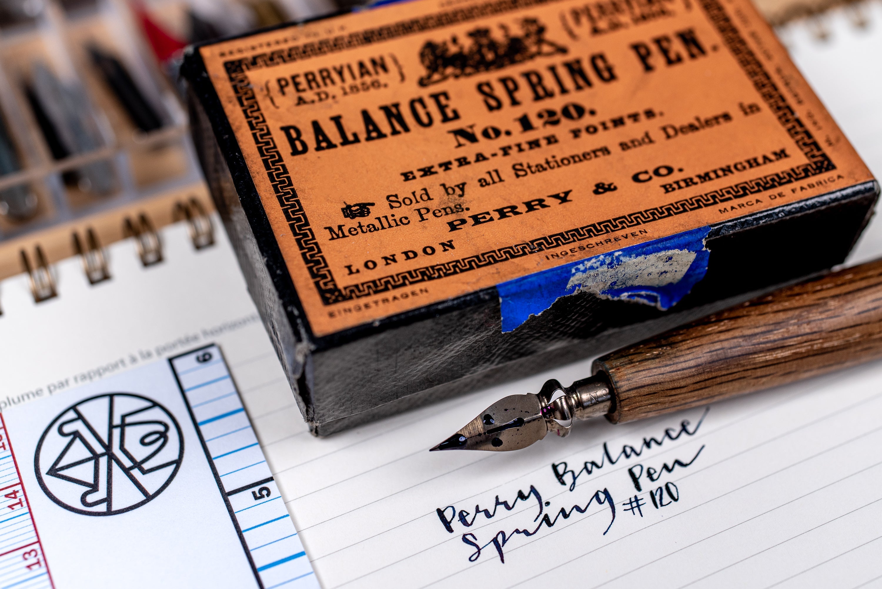 Classic English Dip Pen Set