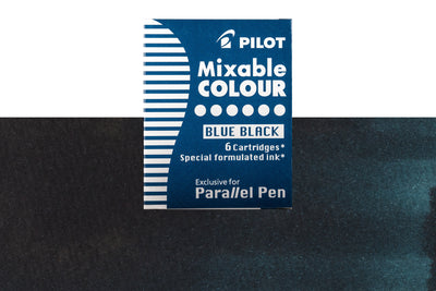 Pilot Mixable Colour Cartridges, Blue-Black, Box of 6