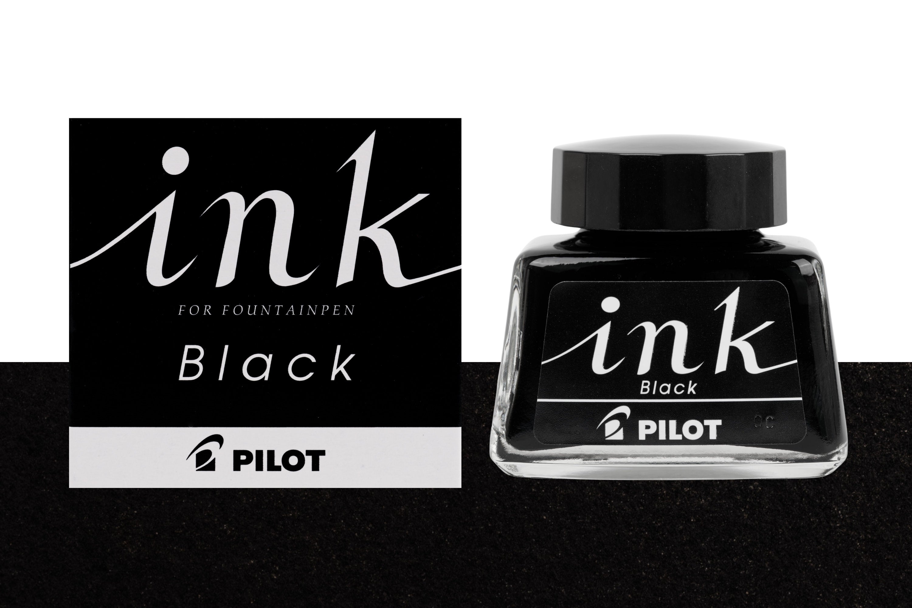 Pilot Black Fountain Pen Ink, 30 mL