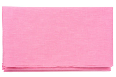 Cotton-Blend Chambray By The Yard, Pink