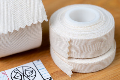Lightweight Cotton Twill Tape, 3/8" x 10 ft.