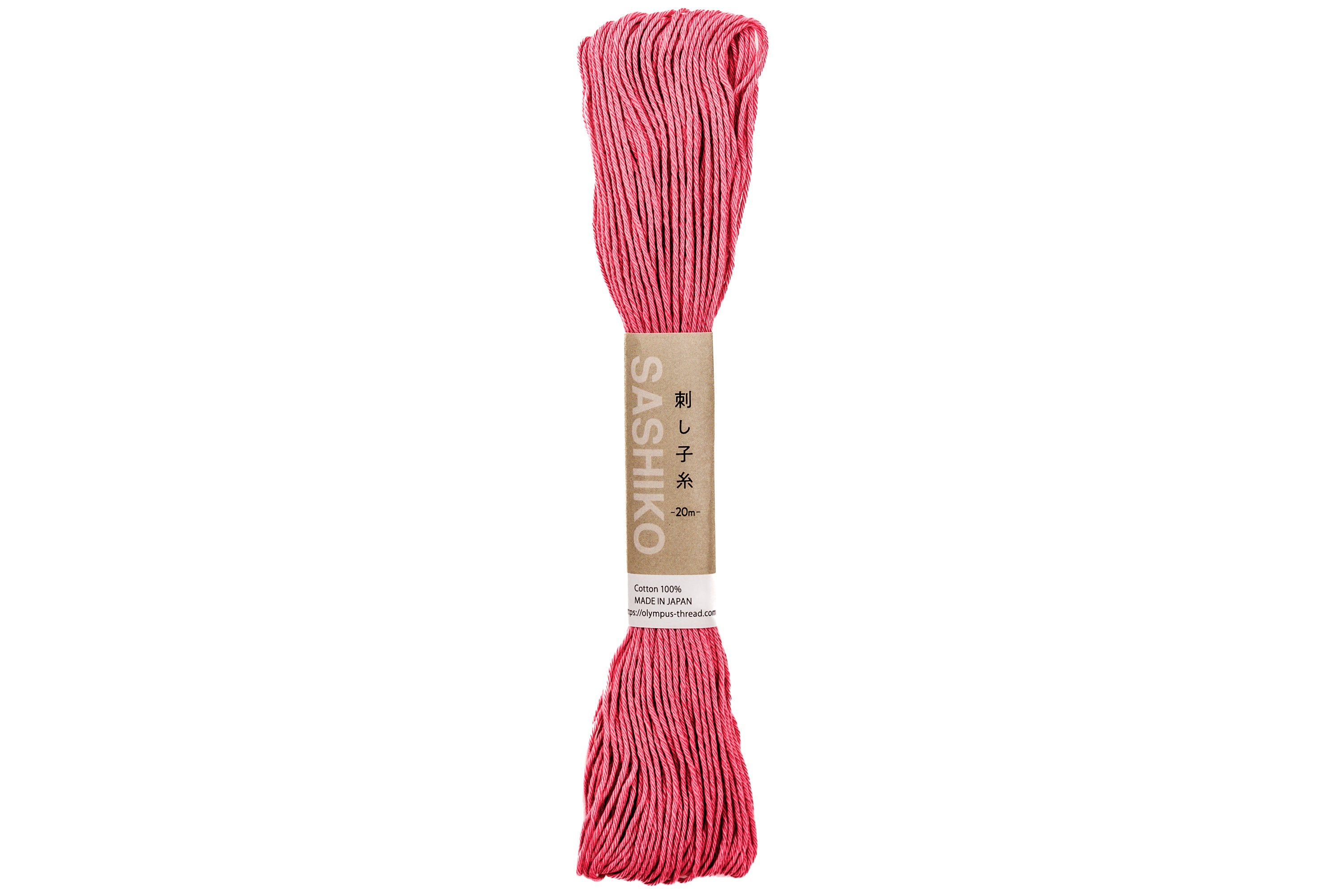 Olympus Cotton Sashiko Thread, #13 Rose Pink