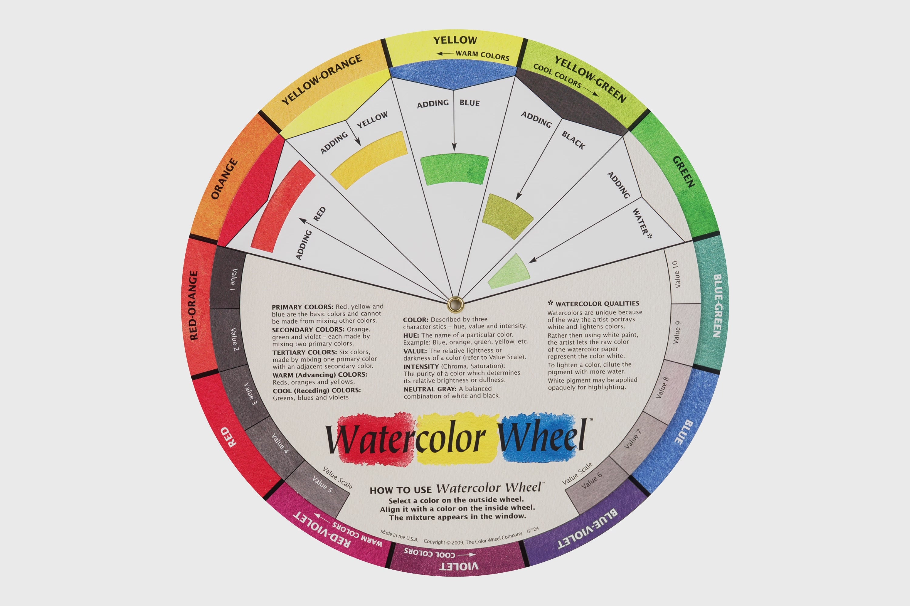 Load video: Watercolor Wheel