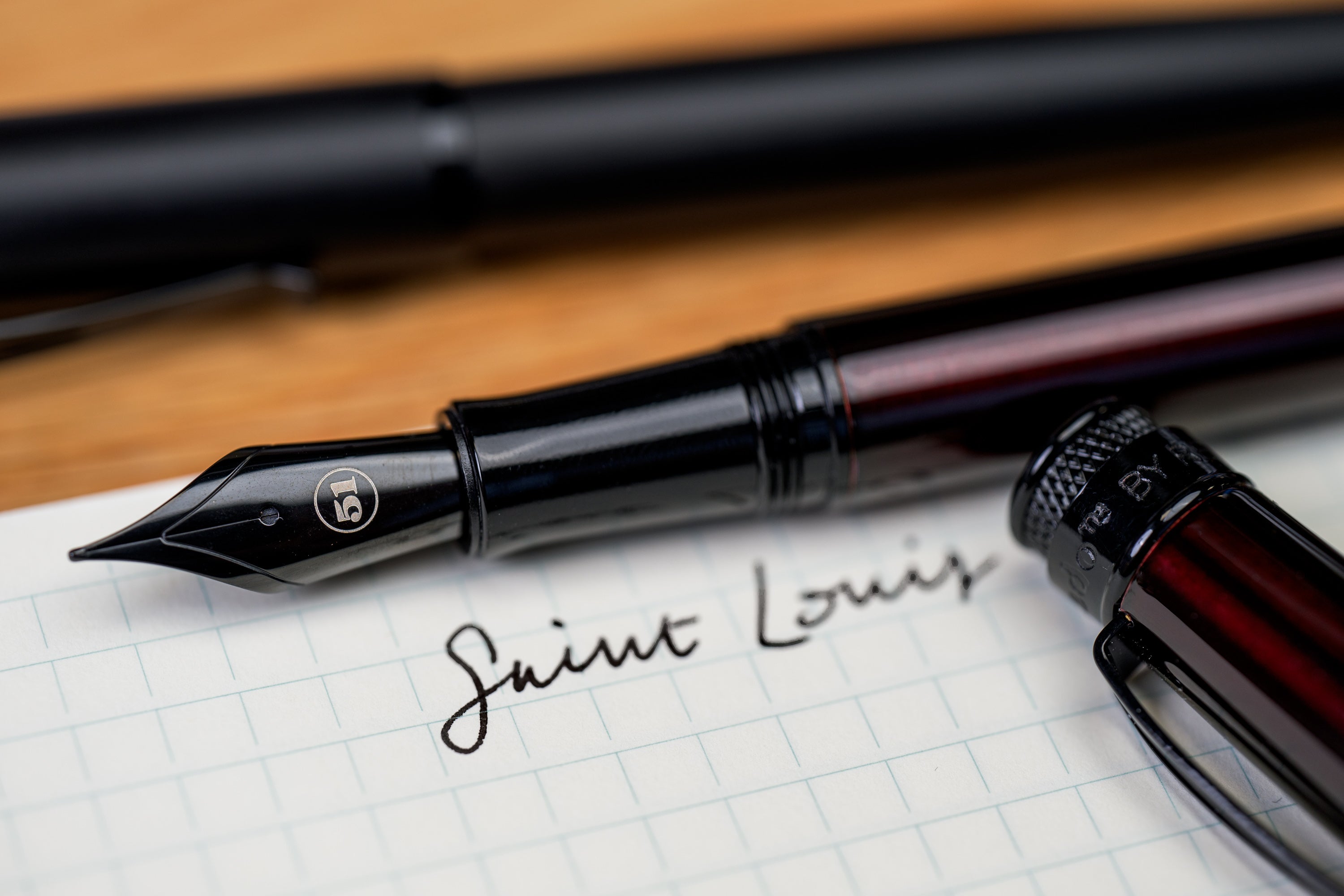 Stealth Black Fountain Pen
