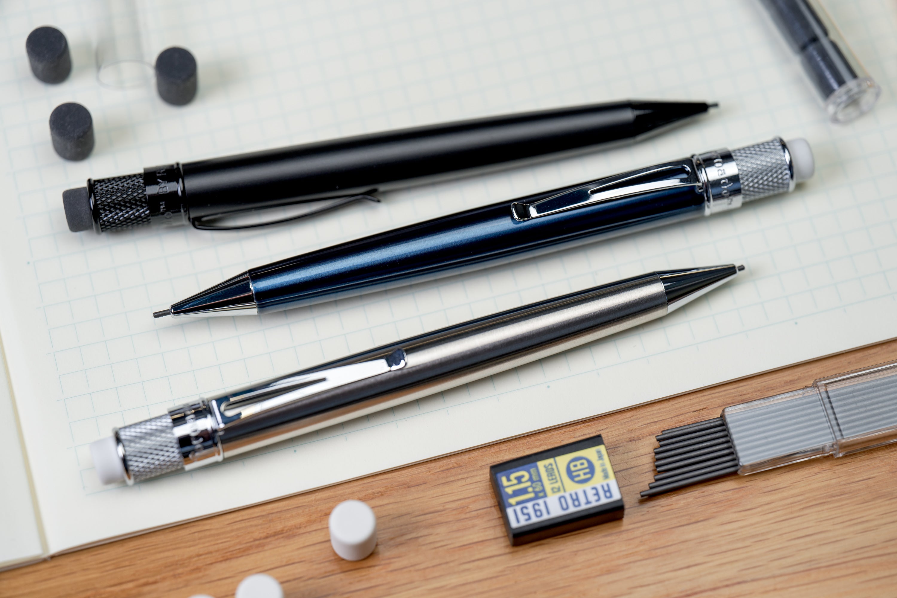 Tornado Mechanical Pencil, Stealth Black
