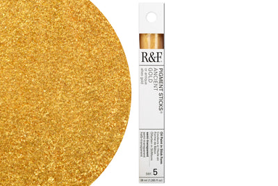 R&F Pigment Stick, Ancient Gold, 38 mL