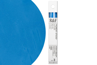 R&F Pigment Stick, Azure Blue, 38 mL