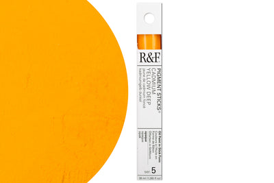 R&F Pigment Stick, Cadmium Yellow Deep, 38 mL