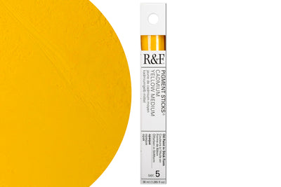 R&F Pigment Stick, Cadmium Yellow Medium, 38 mL