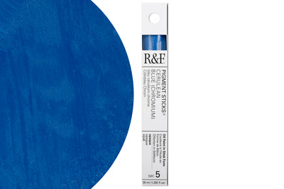 R&F Pigment Stick, Cerulean Blue (Chromium), 38 mL