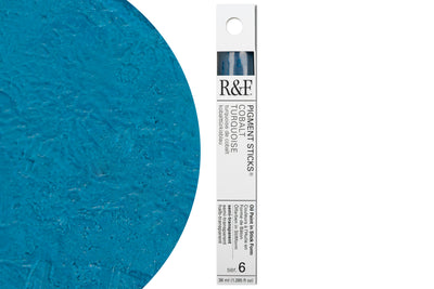 R&F Pigment Stick, Cobalt Turquoise, 38 mL