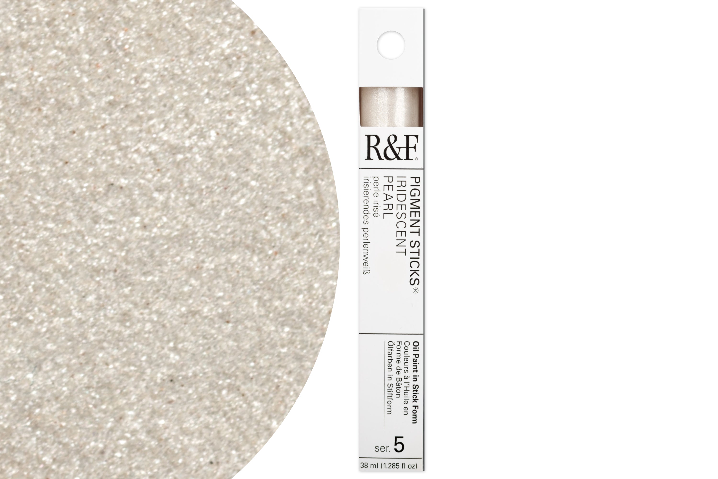 R&F Pigment Stick, Iridescent Pearl, 38 mL