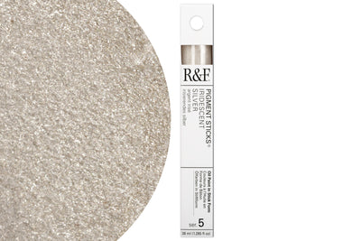 R&F Pigment Stick, Iridescent Silver, 38 mL