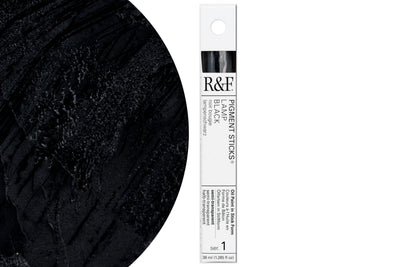 R&F Pigment Stick, Lamp Black, 38 mL