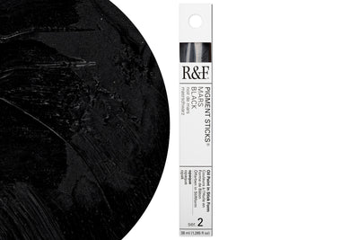 R&F Pigment Stick, Mars Black, 38 mL