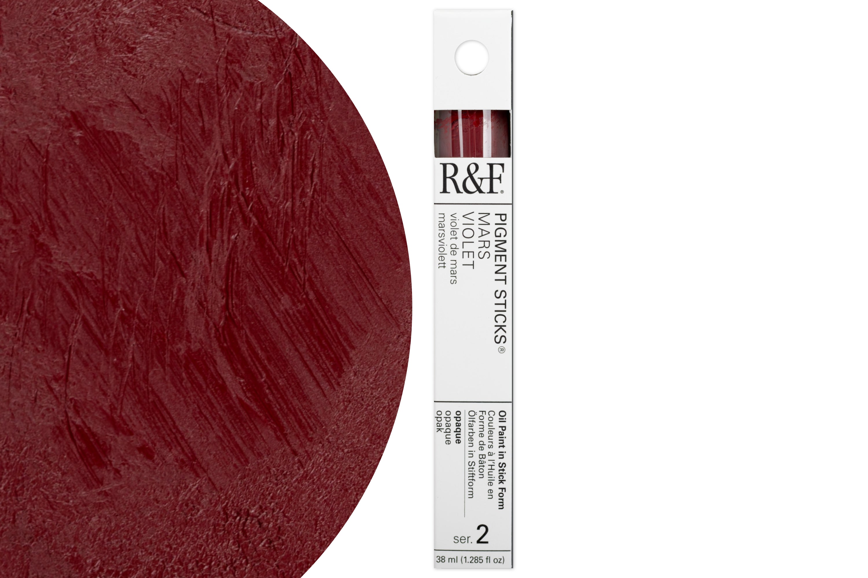 R&F Pigment Stick, Mars Violet, 38 mL
