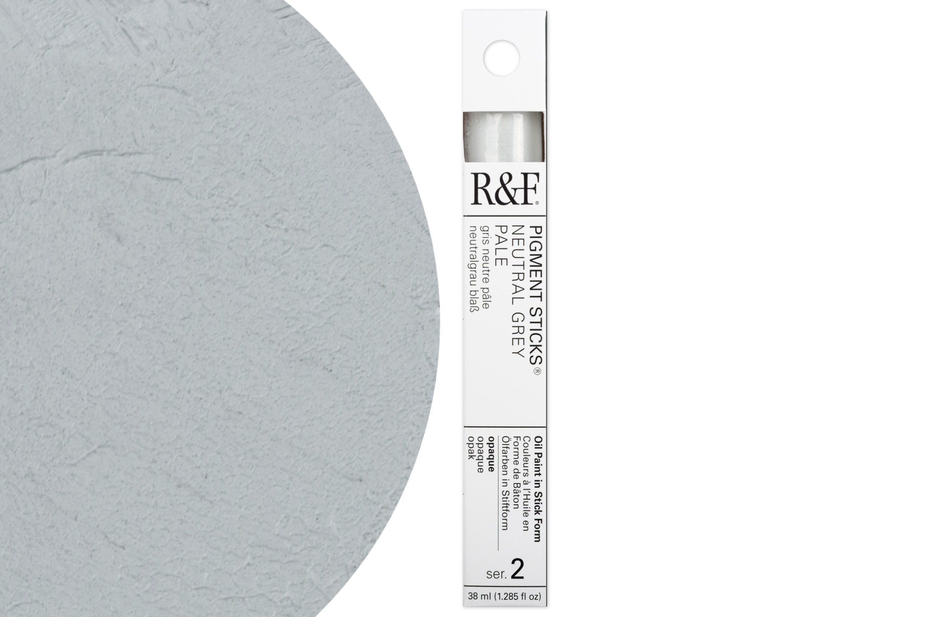 R&F Pigment Stick, Neutral Grey Pale, 38 mL