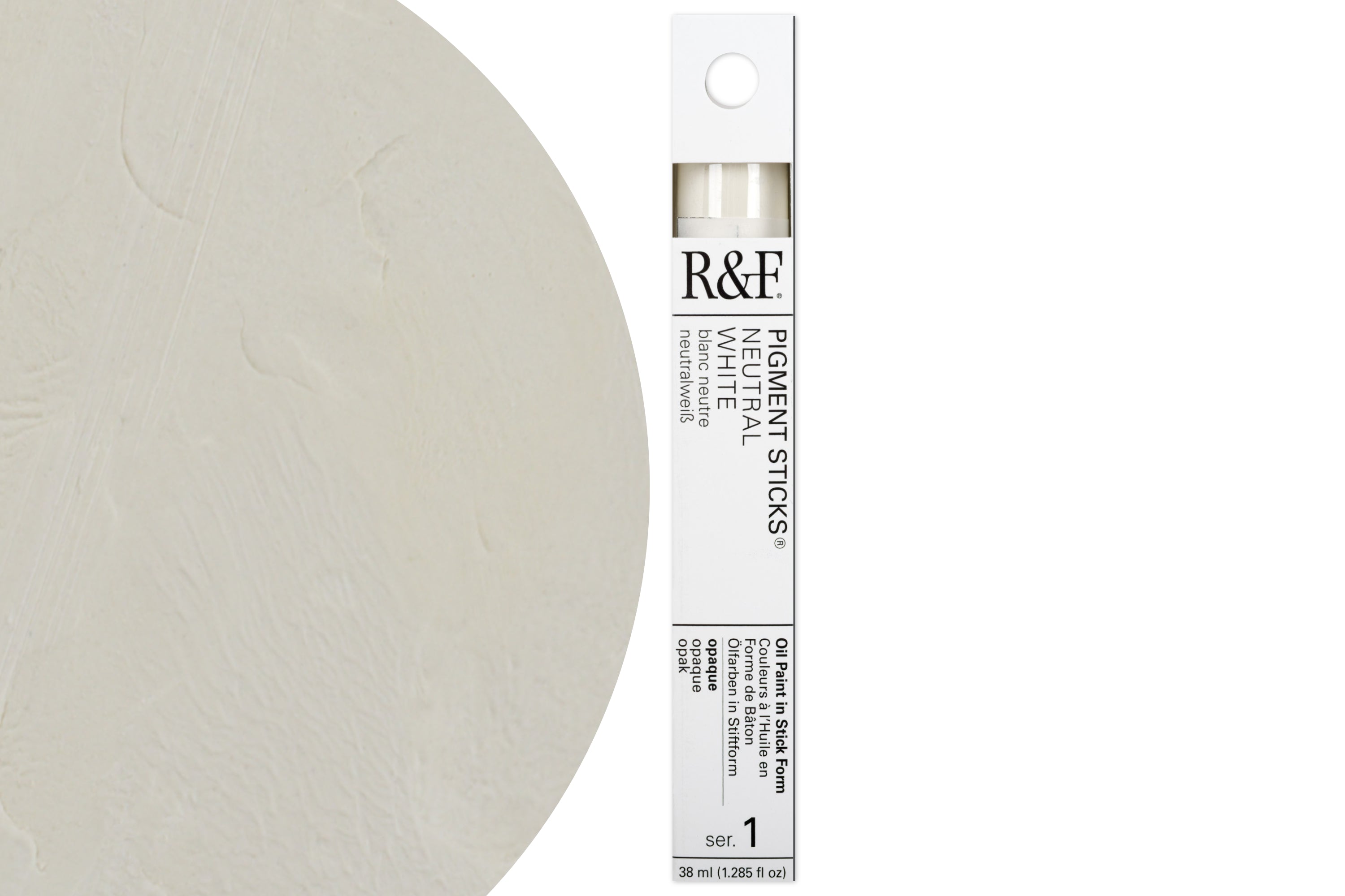 R&F Pigment Stick, Neutral White, 38 mL