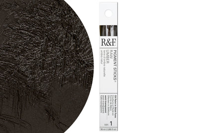 R&F Pigment Stick, Raw Umber, 38 mL