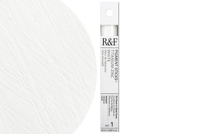 R&F Pigment Stick, Titanium-Zinc White, 38 mL