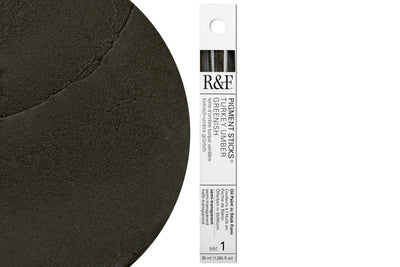 R&F Pigment Stick, Turkey Umber Greenish, 38 mL