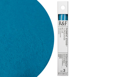 R&F Pigment Stick, Turquoise Blue, 38 mL