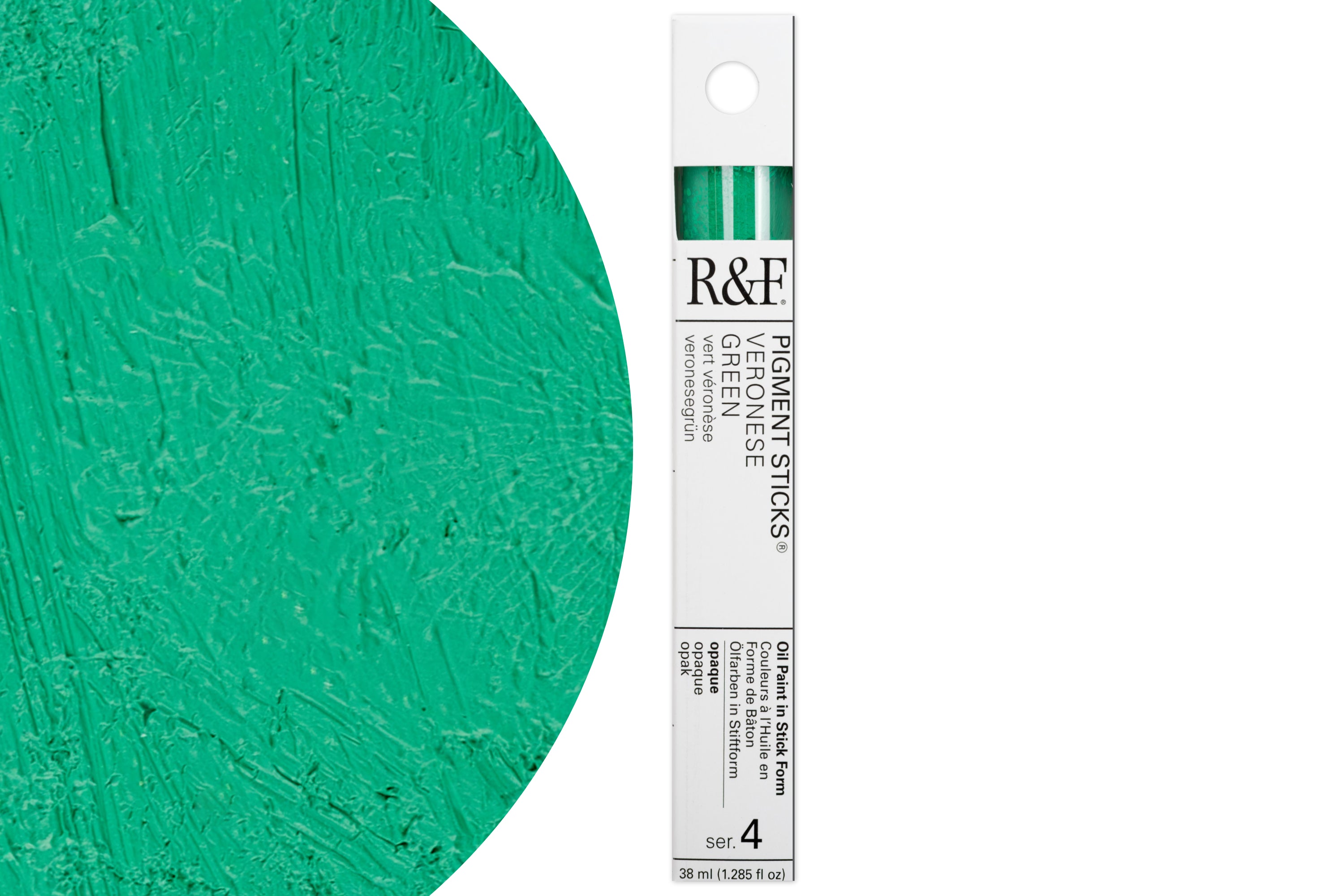 R&F Pigment Stick, Veronese Green, 38 mL