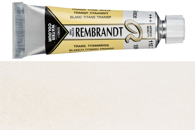 Rembrandt Watercolor, 10 mL, #112 Transparent Titanium White