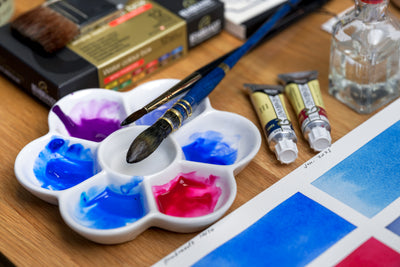Rembrandt Watercolor, 10 mL, #586 Cobalt Turquoise Blue