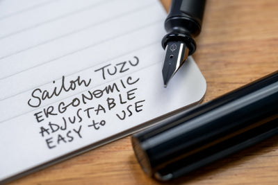 TUZU Adjust Fountain Pen, Soft Grey