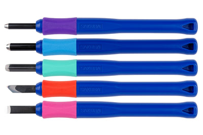 Linocut & Woodcarving Tools, Set of 5