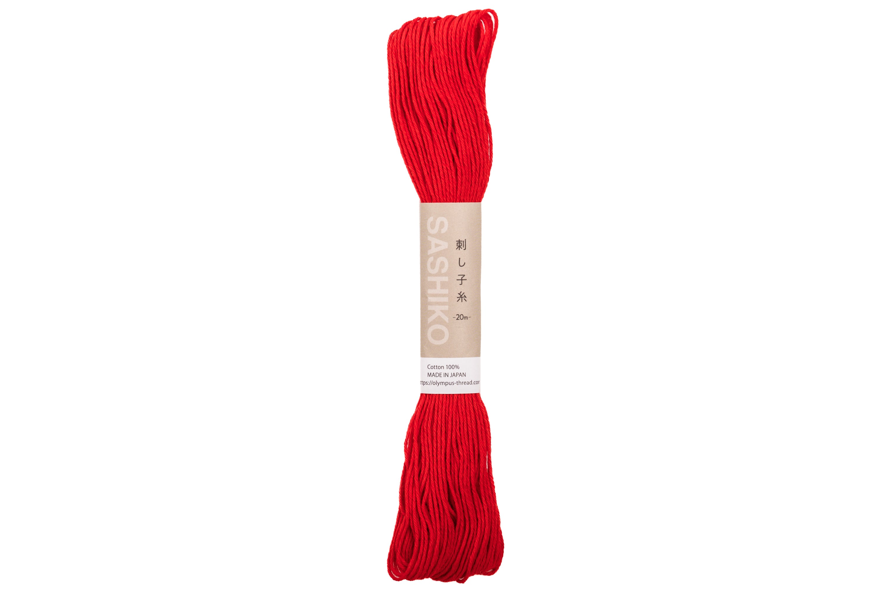 Olympus Cotton Sashiko Thread, #15 Red