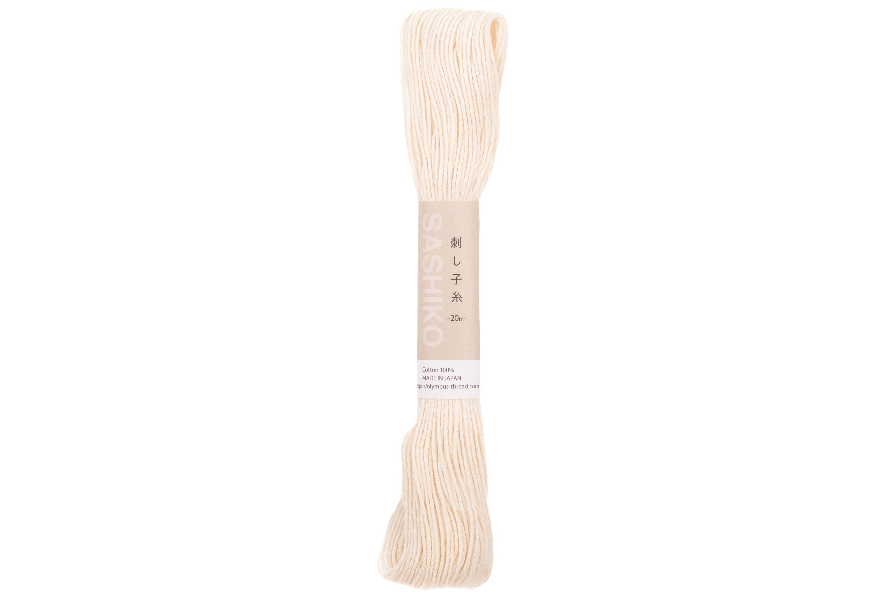 Olympus Cotton Sashiko Thread, #02 Off White