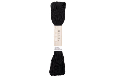 Olympus Cotton Sashiko Thread, #20 Black