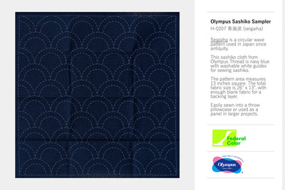 Olympus Sashiko Sampler, Seigaiha