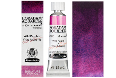 Schmincke Horadam Watercolors, Wild Purple (Signature Edition)