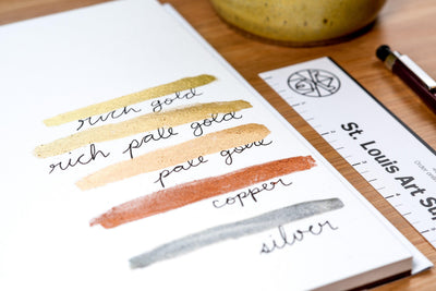 Schmincke - Aqua Bronze, #811 Rich Gold - St. Louis Art Supply
