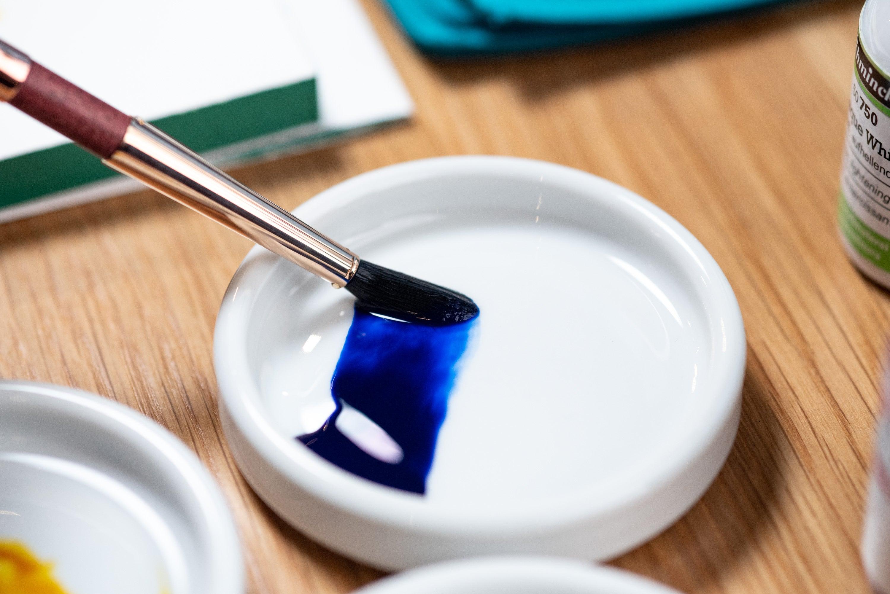 Schmincke - Aqua Drop Liquid Watercolors, Set of 5 with Aqua Liner - St. Louis Art Supply