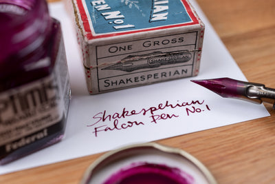 Shakesperian Falcon Pen #1 (Vintage)