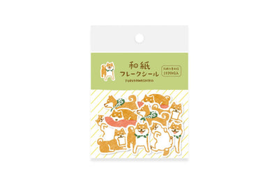 Washi Sticker Set, Shiba Inu