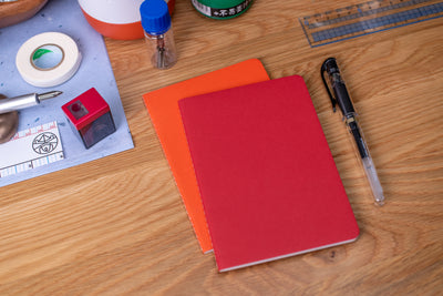Sketch & Note Two-Pack, Red/Orange