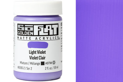 Golden SoFlat Matte Acrylics, Light Violet